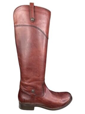 Frye Women’s Melissa Tab Redwood Leather Riding Boot Size US 7
